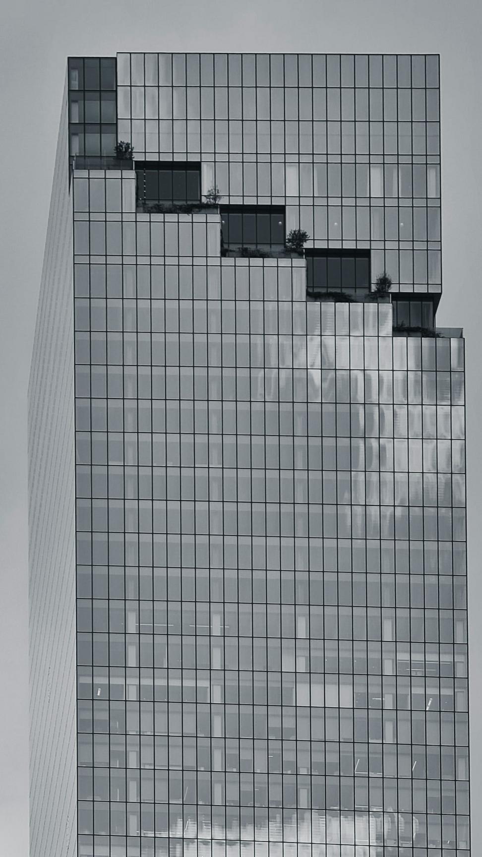 Completed building